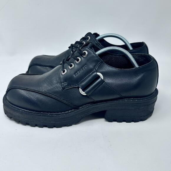 Bed Stu Shoes - Bed Stu Black Leather Heeled Boots